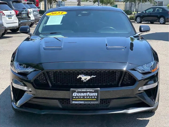 BLACK, 2023 FORD MUSTANG Image 8