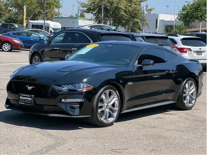 BLACK, 2023 FORD MUSTANG Image 1