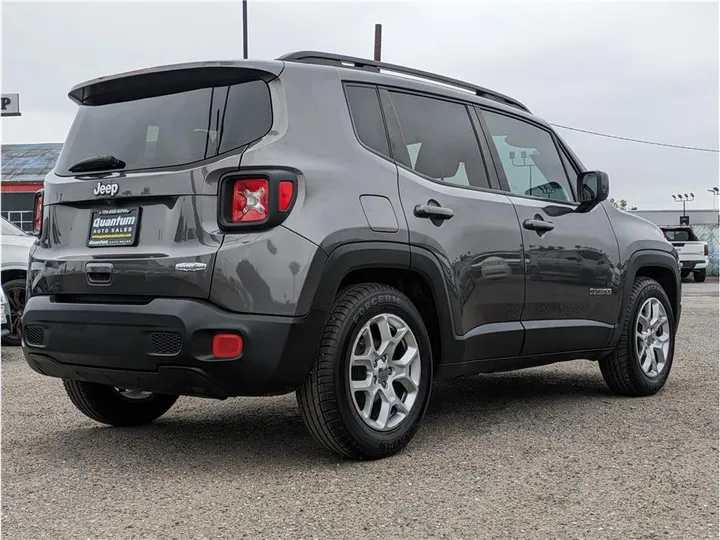 GRAY, 2018 JEEP RENEGADE Image 5