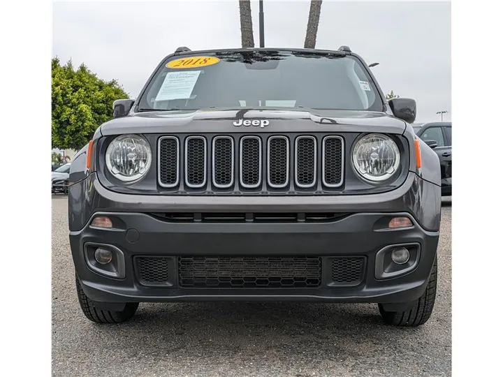 GRAY, 2018 JEEP RENEGADE Image 8