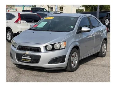 SILVER, 2014 CHEVROLET SONIC Image 