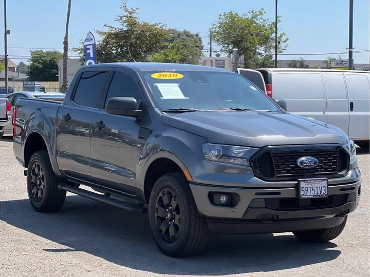 GRAY, 2020 FORD RANGER SUPERCREW Image 7