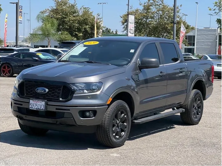 GRAY, 2020 FORD RANGER SUPERCREW Image 1