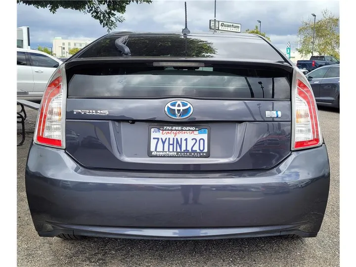 GRAY, 2013 TOYOTA PRIUS Image 4