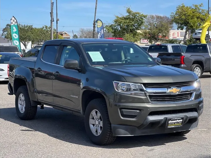 GREEN, 2018 CHEVROLET COLORADO CREW CAB Image 7