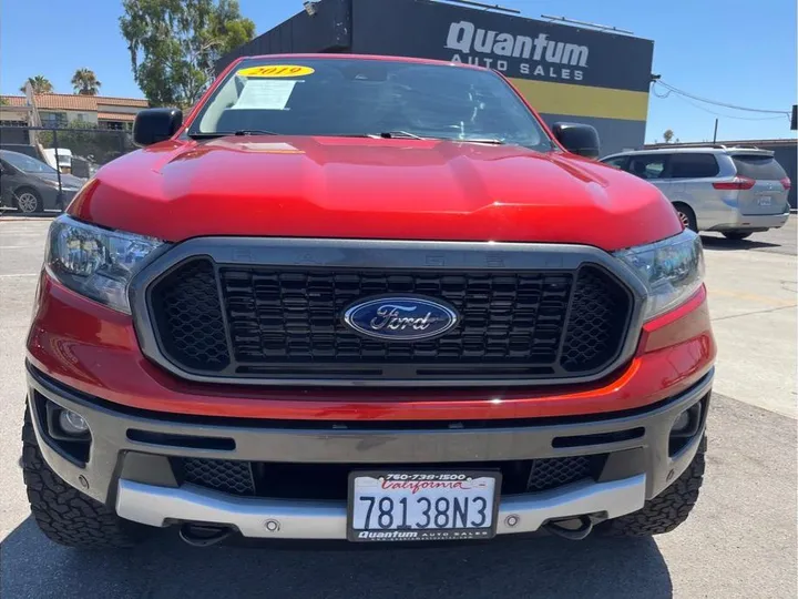 ORANGE, 2019 FORD RANGER SUPERCREW Image 2