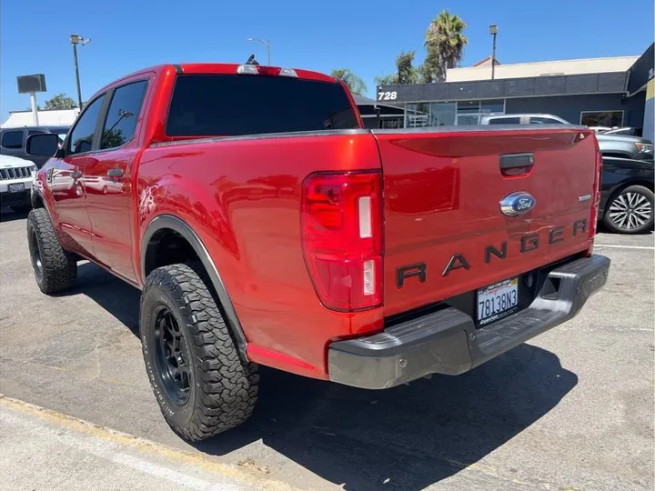 ORANGE, 2019 FORD RANGER SUPERCREW Image 7