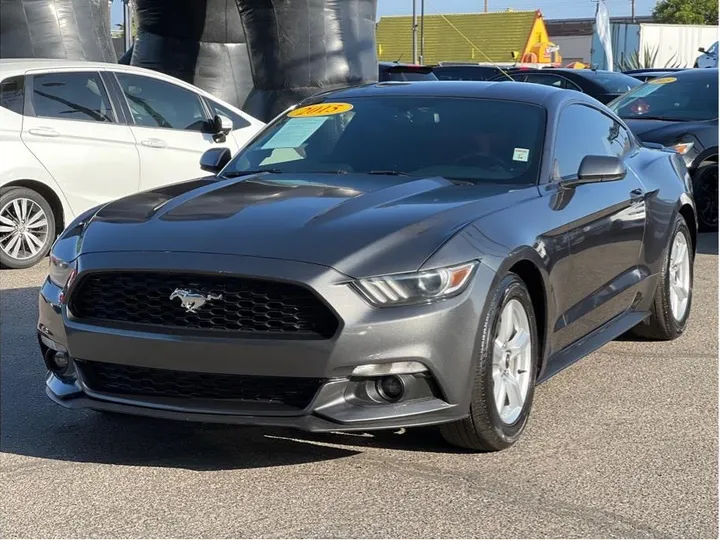 GRAY, 2015 FORD MUSTANG Image 1