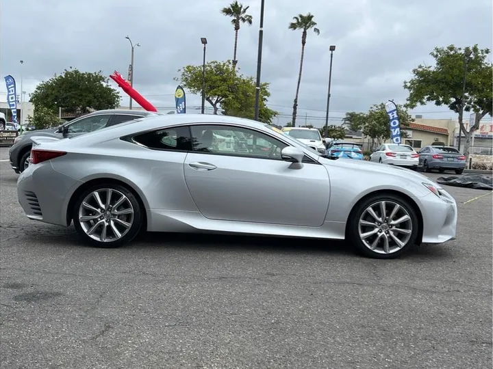 SILVER, 2015 LEXUS RC Image 6