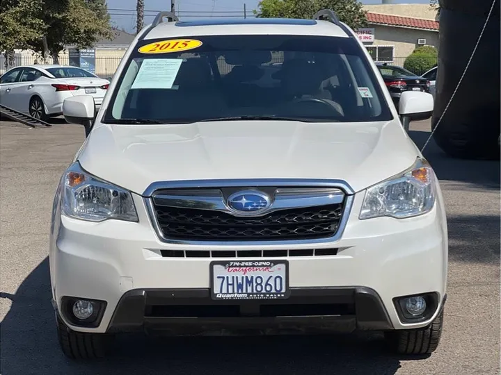 WHITE, 2015 SUBARU FORESTER Image 8