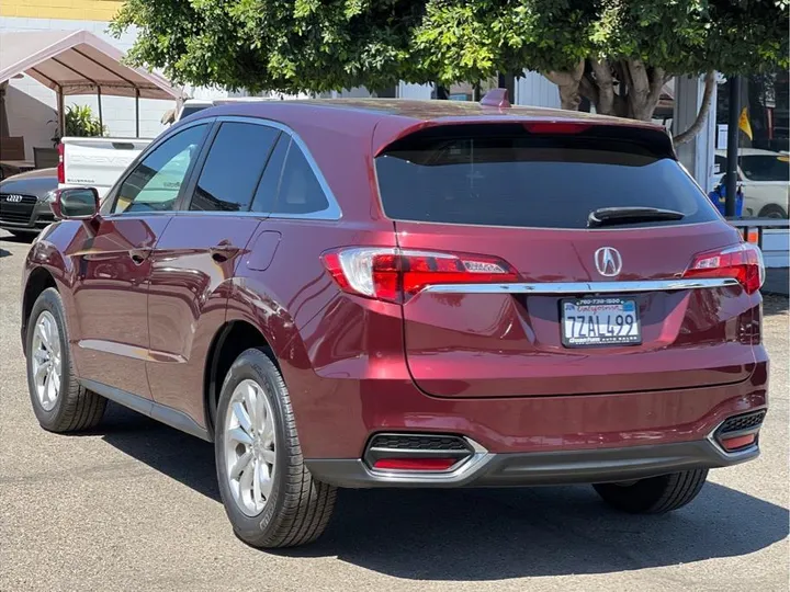 MAROON, 2017 ACURA RDX Image 3