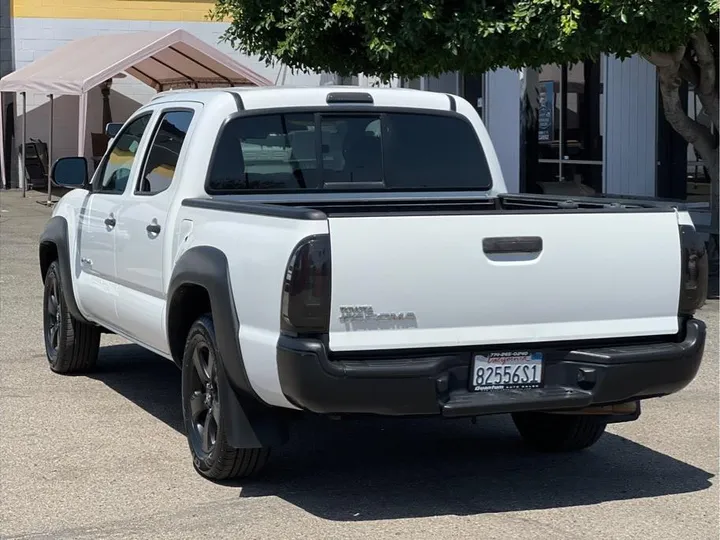 WHITE, 2015 TOYOTA TACOMA DOUBLE CAB Image 3