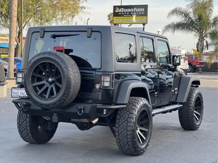 BLACK, 2014 JEEP WRANGLER Image 5