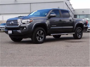 GRAY, 2017 TOYOTA TACOMA DOUBLE CAB Image 25