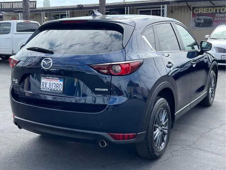 BLUE, 2021 MAZDA CX-5 Image 5