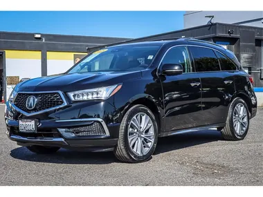 BLACK, 2018 ACURA MDX Image 4