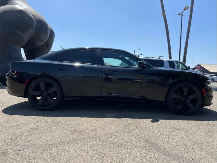 BLACK, 2015 DODGE CHARGER Image 6