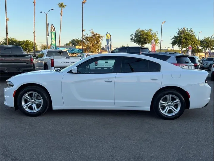 WHITE, 2021 DODGE CHARGER Image 2