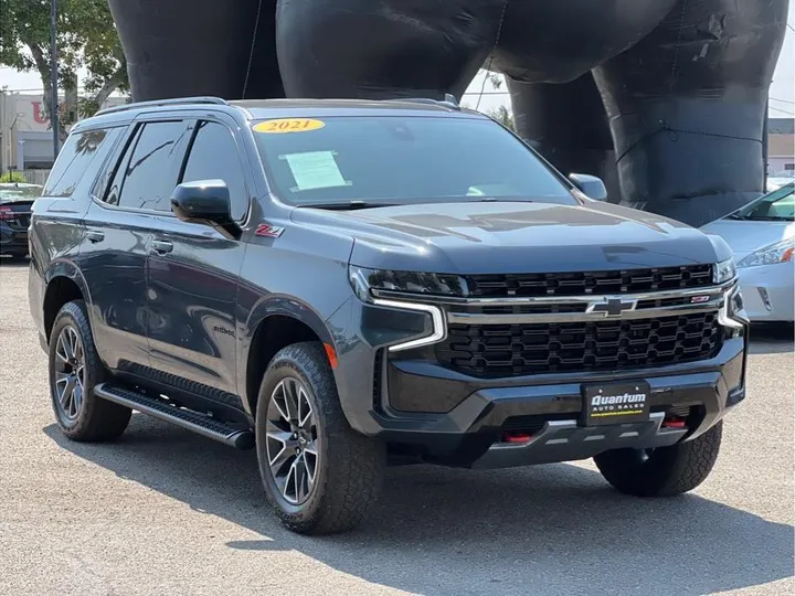 GRAY, 2021 CHEVROLET TAHOE Image 7