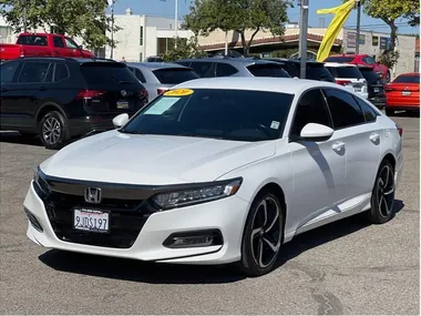 WHITE, 2020 HONDA ACCORD Image 56