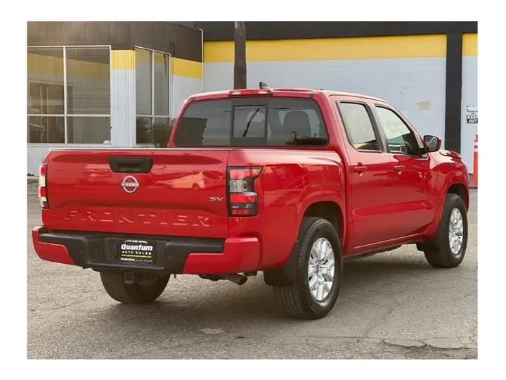 RED, 2022 NISSAN FRONTIER CREW CAB Image 5