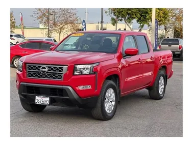 RED, 2022 NISSAN FRONTIER CREW CAB Image 8