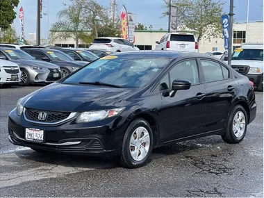 BLACK, 2015 HONDA CIVIC Image 43