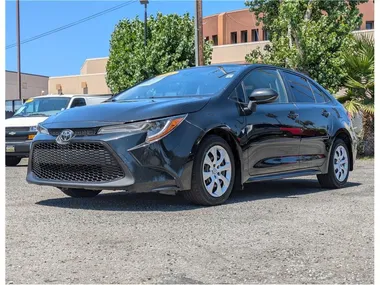 BLACK, 2020 TOYOTA COROLLA Image 