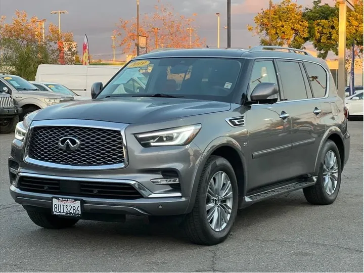 GRAY, 2019 INFINITI QX80 Image 1