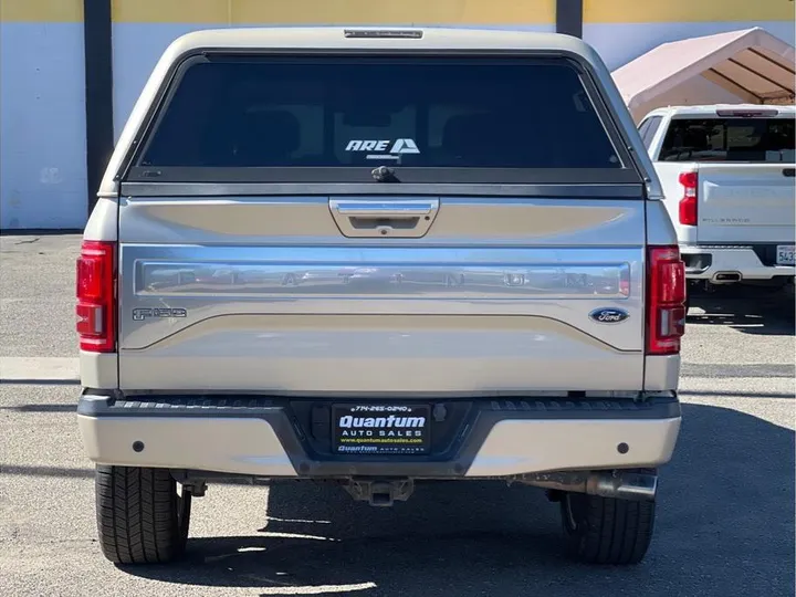 GOLD, 2017 FORD F150 SUPERCREW CAB Image 4