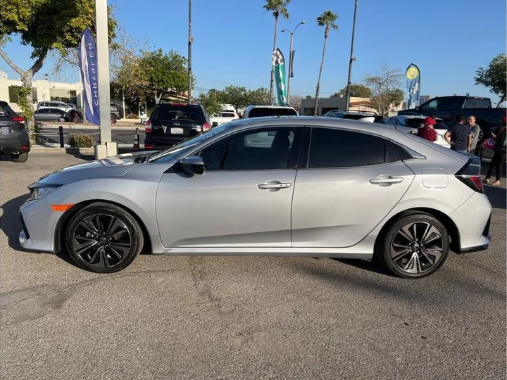 SILVER, 2017 HONDA CIVIC Image 2