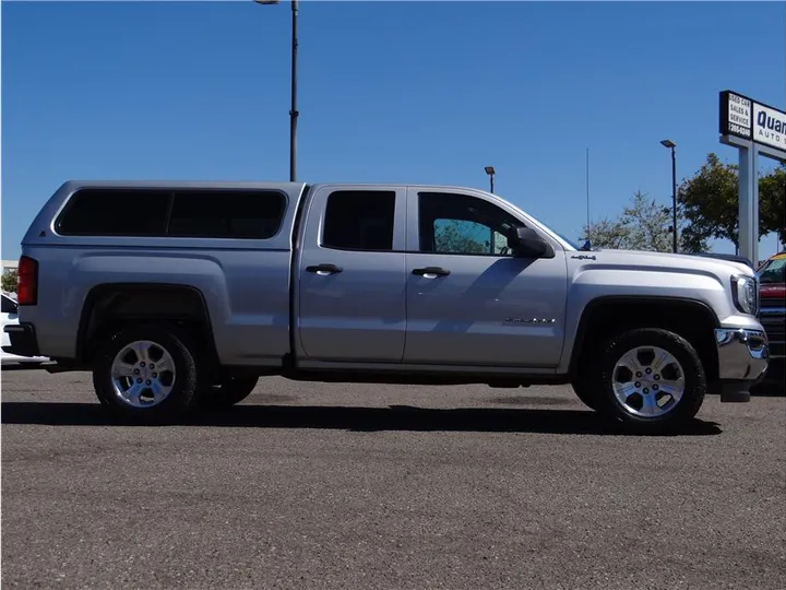 SILVER, 2017 GMC SIERRA 1500 DOUBLE CAB Image 6