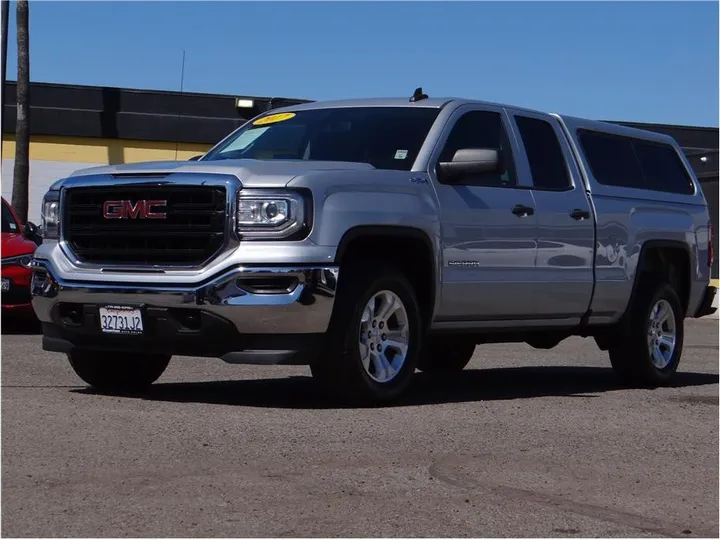 SILVER, 2017 GMC SIERRA 1500 DOUBLE CAB Image 1