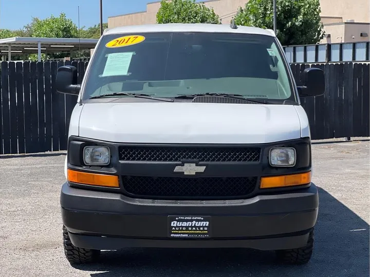 WHITE, 2017 CHEVROLET EXPRESS 3500 CARGO Image 8