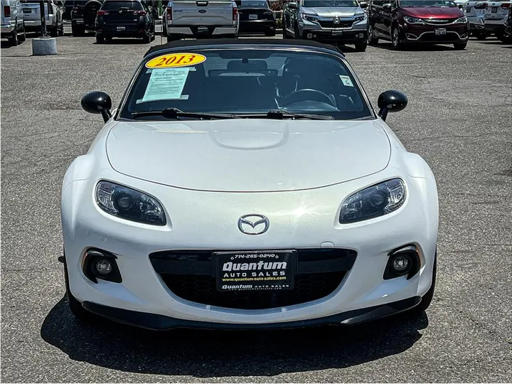 WHITE, 2013 MAZDA MX-5 MIATA Image 8