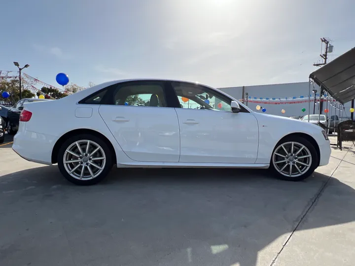 WHITE, 2014 AUDI A4 Image 4