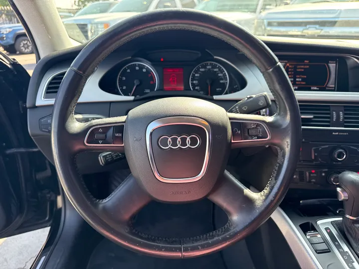 BLACK, 2012 AUDI A4 Image 9