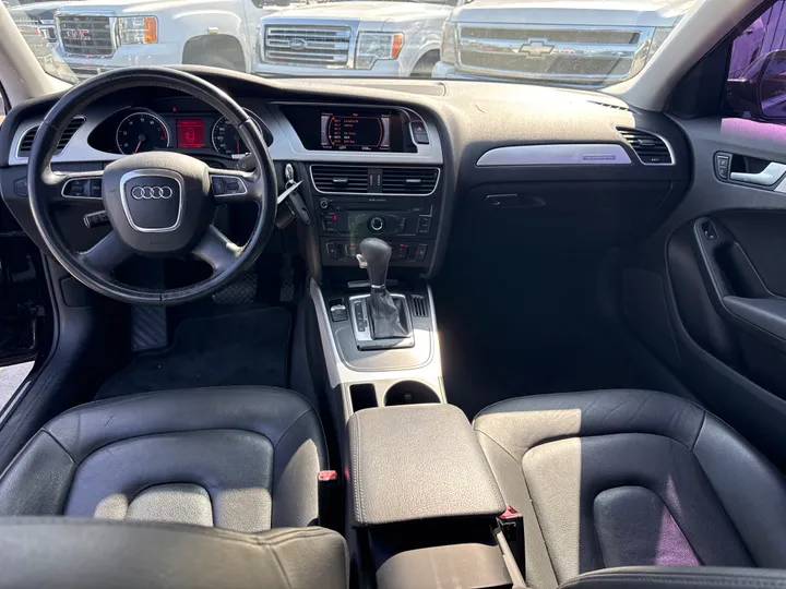 BLACK, 2012 AUDI A4 Image 10