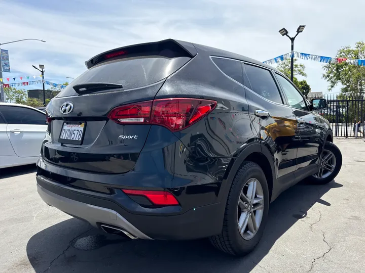 BLACK, 2017 HYUNDAI SANTA FE SPORT Image 5