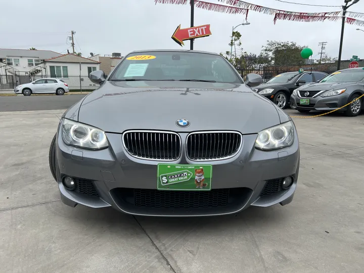 GREY, 2013 BMW 3 SERIES Image 2