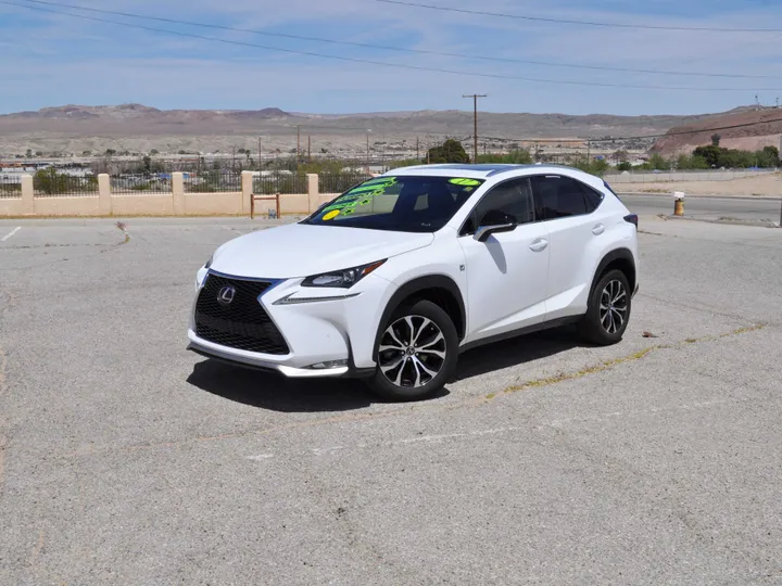 WHITE, 2017 LEXUS NX Image 3