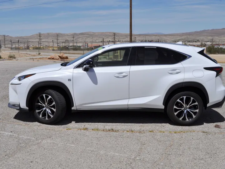 WHITE, 2017 LEXUS NX Image 4