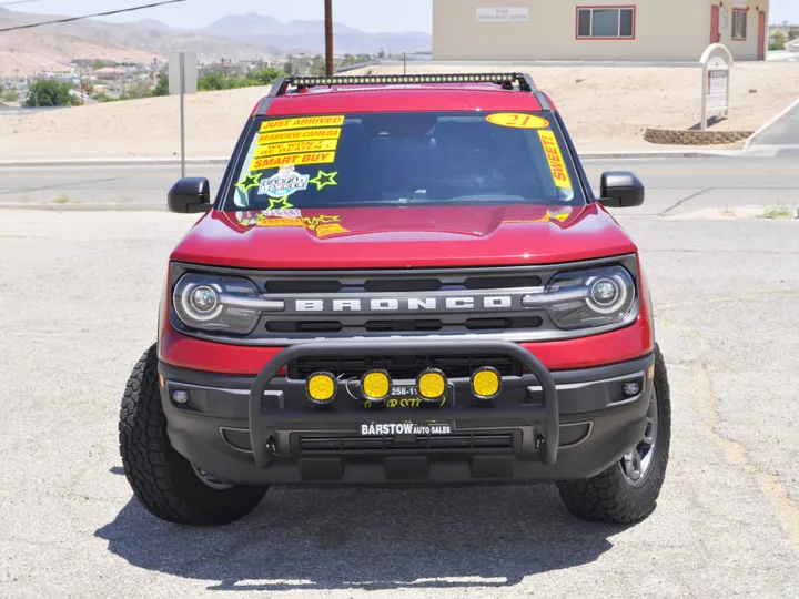 RED, 2021 FORD BRONCO SPORT Image 2