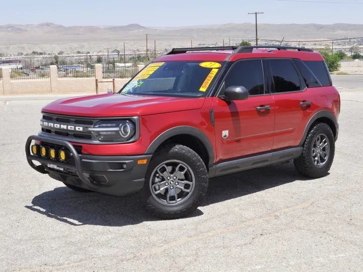 RED, 2021 FORD BRONCO SPORT Image 3