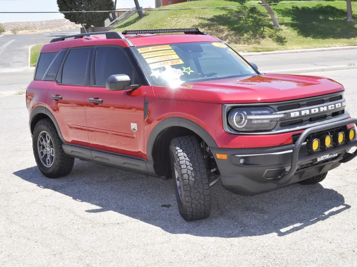 RED, 2021 FORD BRONCO SPORT Image 9