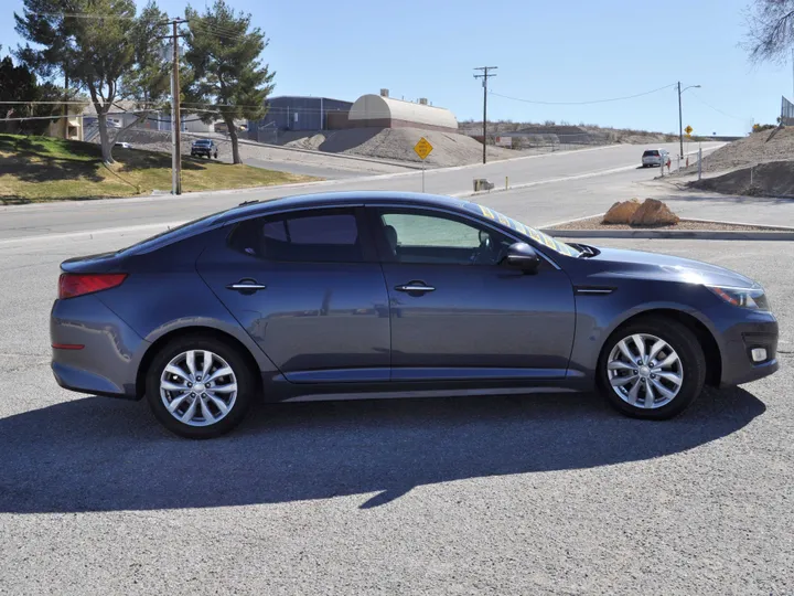 BLUE, 2015 KIA OPTIMA Image 8