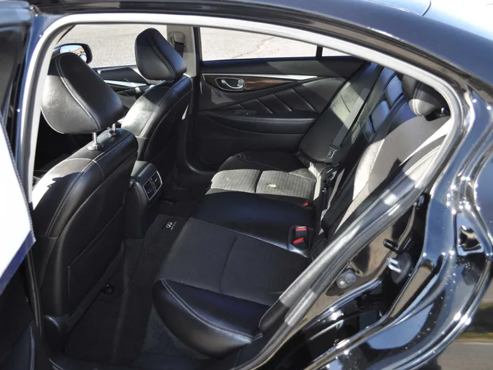 BLACK, 2014 INFINITI Q50 Image 26