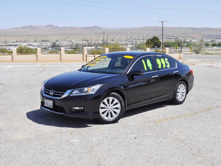 BLACK, 2015 HONDA ACCORD Image 3