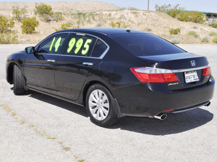 BLACK, 2015 HONDA ACCORD Image 5