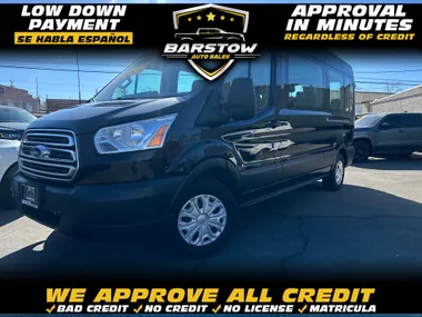 BLACK, 2019 FORD TRANSIT 350 WAGON Image 